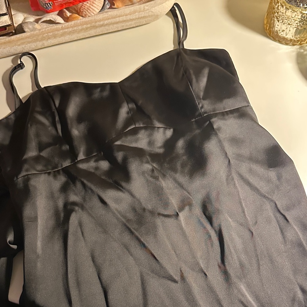 Urban Outfitters Black Strapless Dress